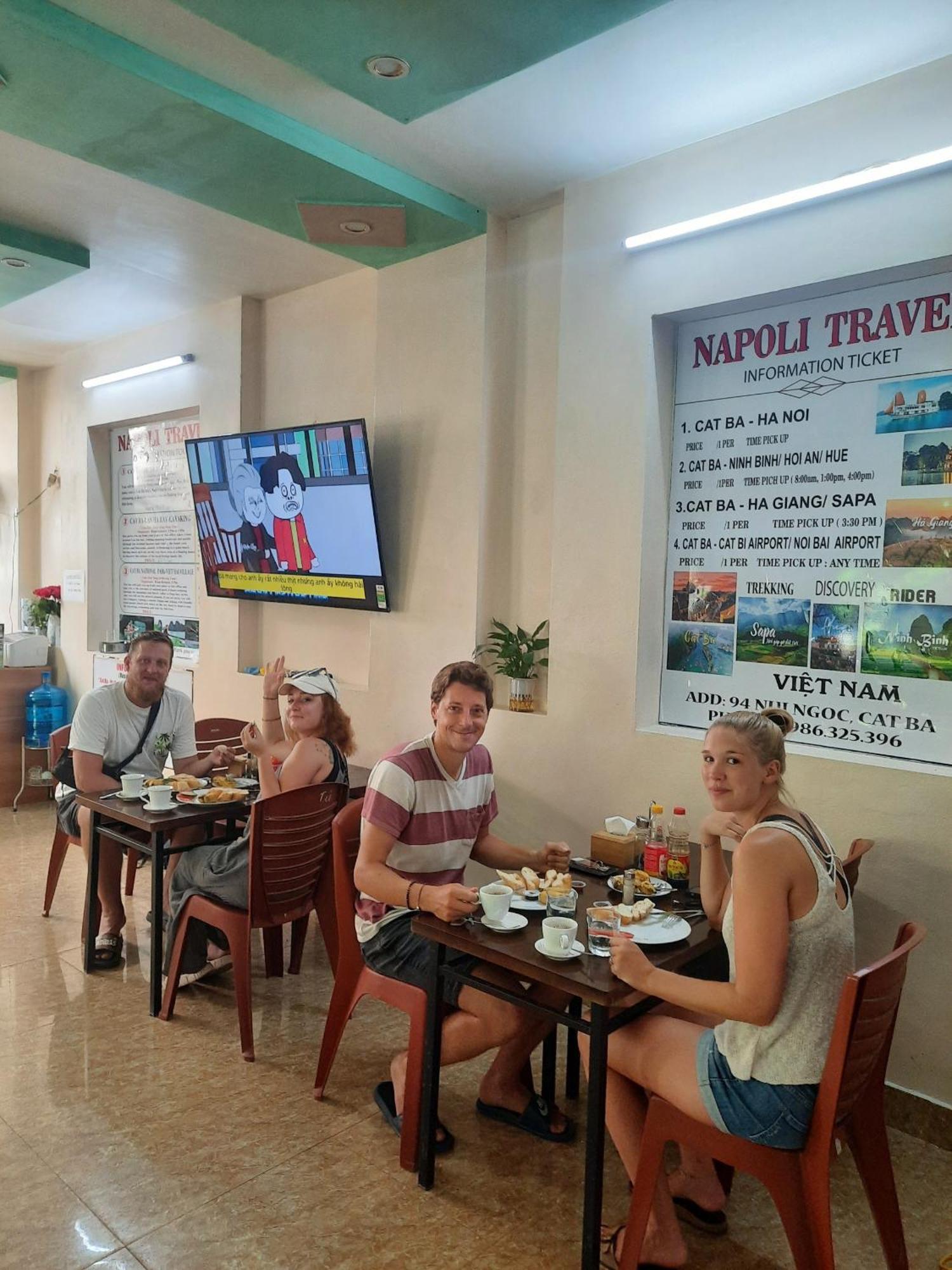 Napoli Hostel Chan Chau Bagian luar foto